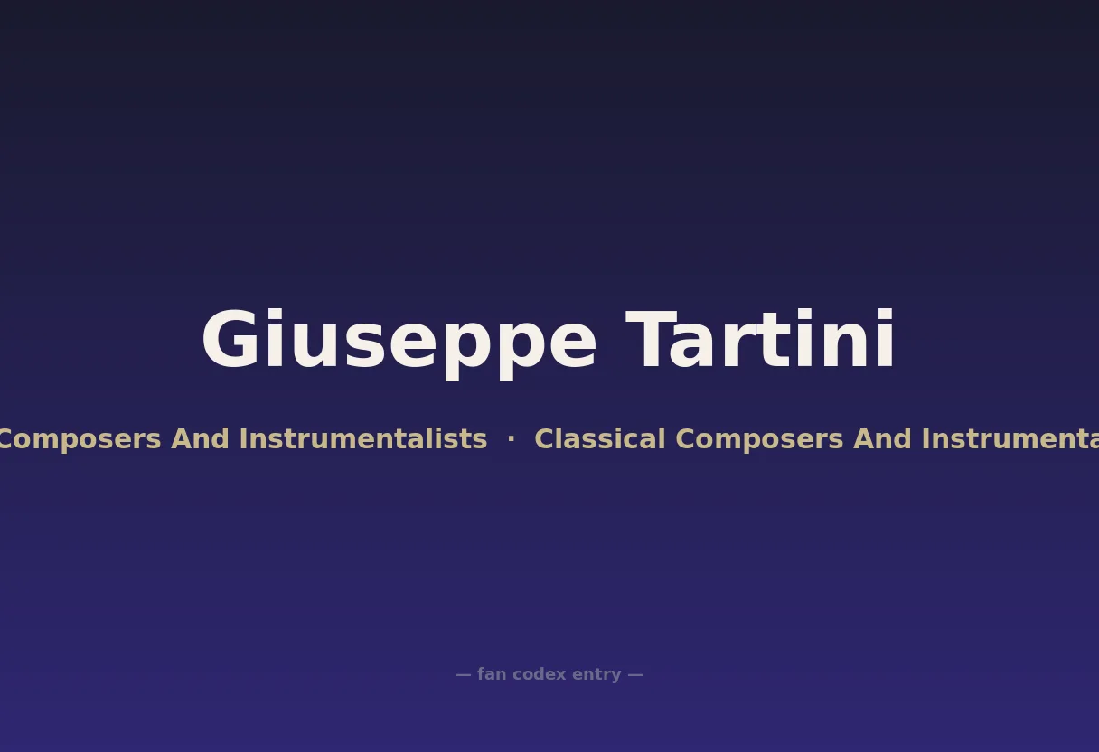 Giuseppe Tartini