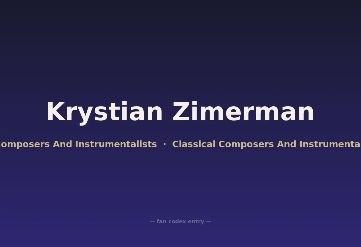 Krystian Zimerman